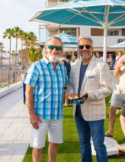 CEOs of Activize and Shulka at industry event.